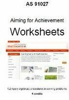 Algebra Aiming for Achievement