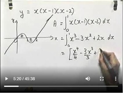 Year 13, Areas by Integration